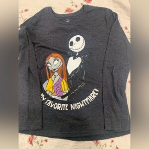 Nightmare Before Christmas Kids Long Sleeve Shirt